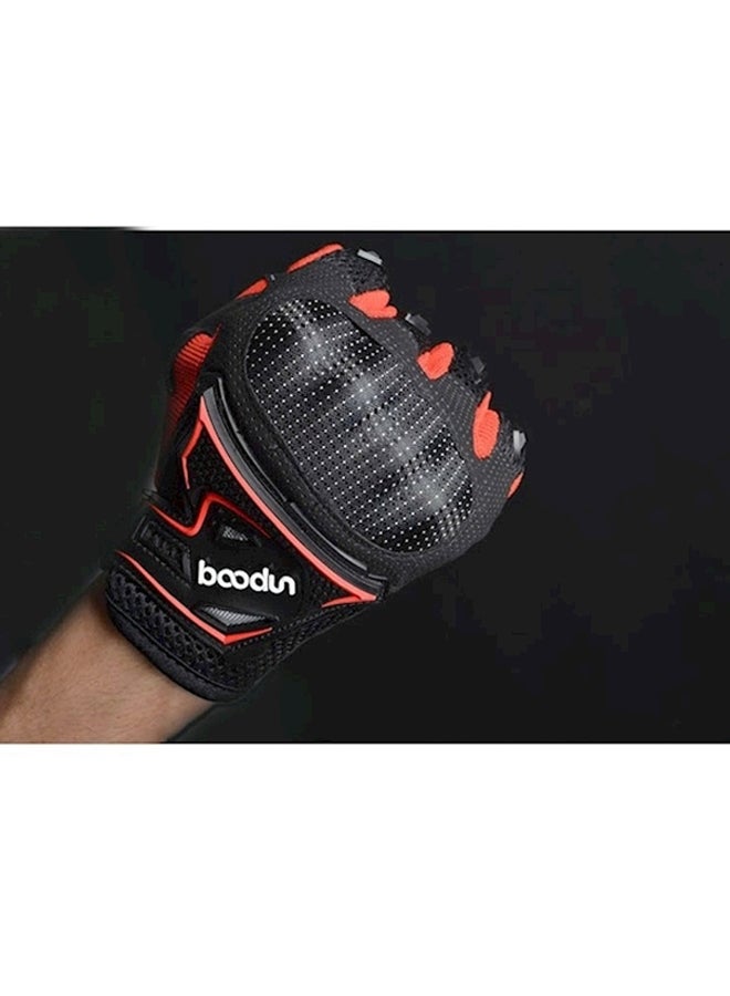 BOODUN Full Finger Motorcycle Gloves L - Image 3