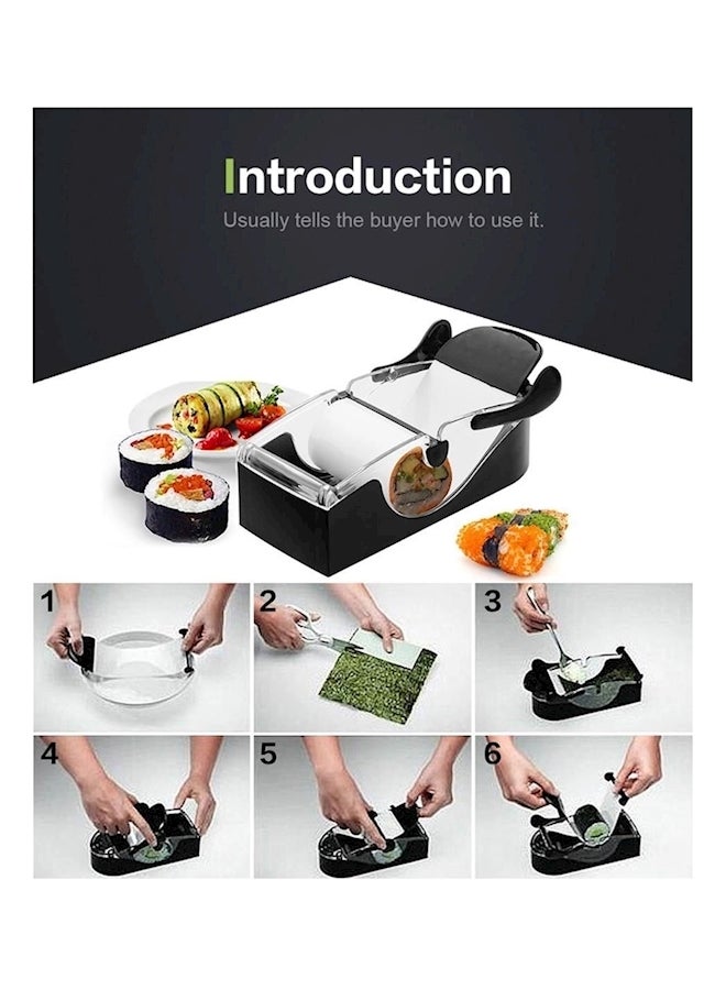 ماكينة صنع السوشي أسود / أبيض/ فضي - Image 4