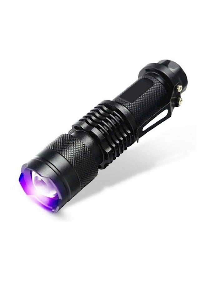 UV Led Back Flashlight Black 9.4x2.6x2.6cm - Image 4