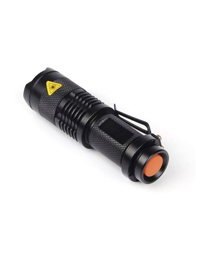 UV Led Back Flashlight Black 9.4x2.6x2.6cm - Image 3