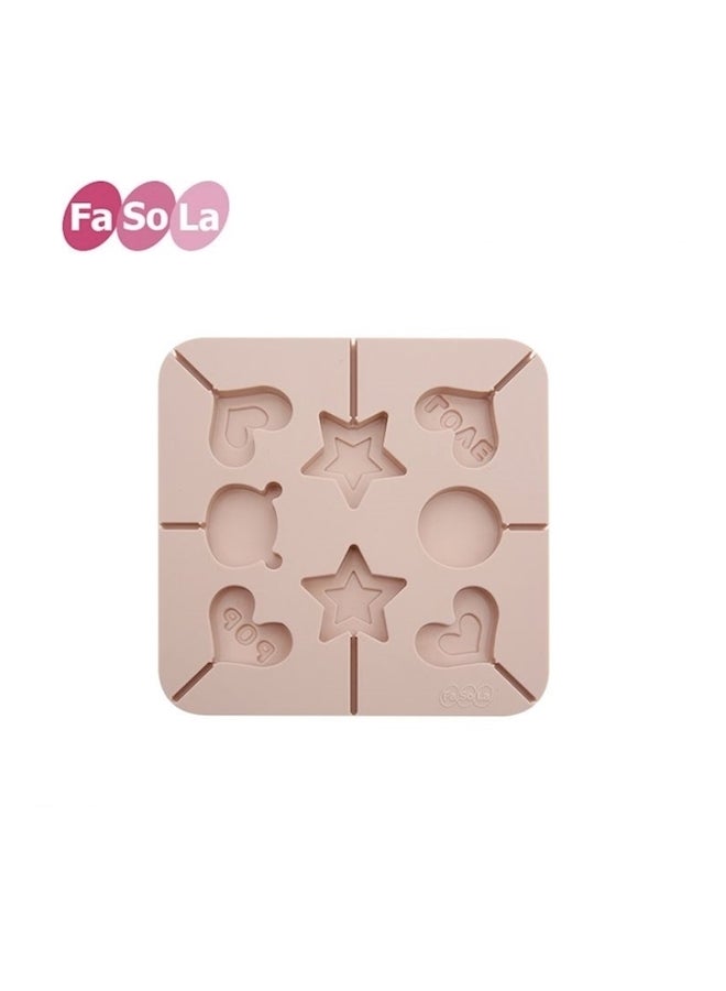 Lollipop Silicone Mold Beige 17.1x17.1x1.5cm  - Image 2