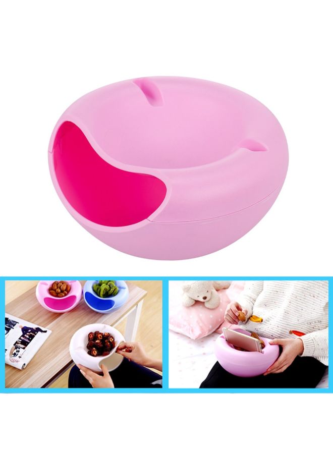Dry Fruit Snacks Organizer With Mobile Phone Stand Pink 21.2cm - Image 3