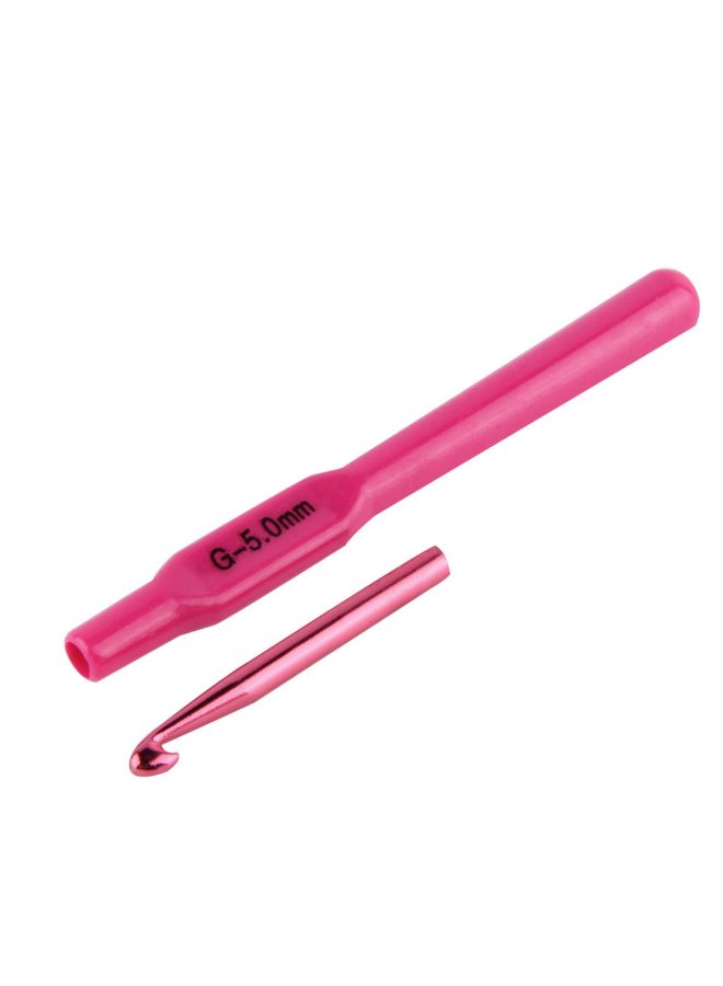 6-Piece Handles Crochet Hooks Needle Multicolour - Image 3