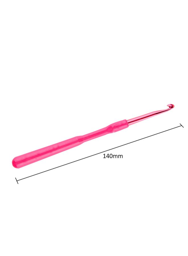 6-Piece Handles Crochet Hooks Needle Multicolour - Image 5