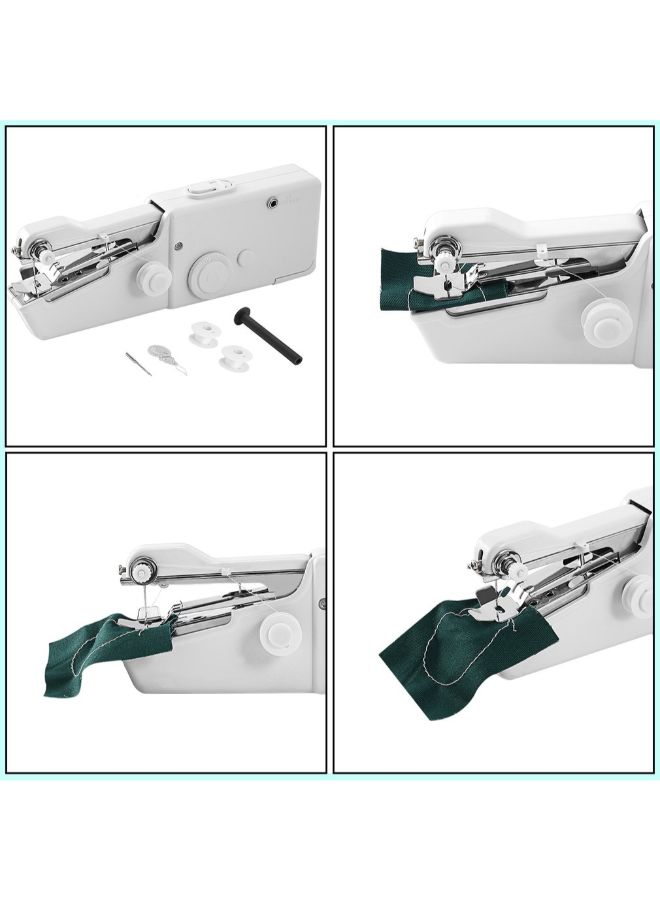 Generic Handheld Sewing Machine White  - Image 3