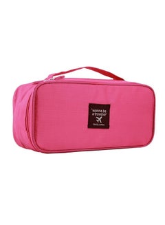 Portable Lingerie Case Travel Bag Pink