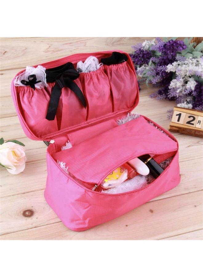 Generic - Portable Lingerie Case Travel Bag Pink - Image 1