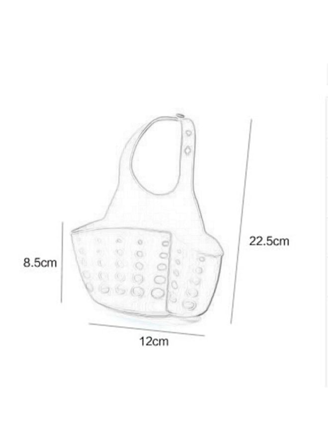 Adjustable Sink Faucet Sponge Holder Brown - Image 5