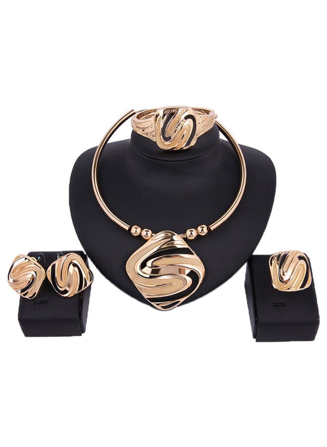 دي دي طقم مجوهرات مكون من 4 قطع