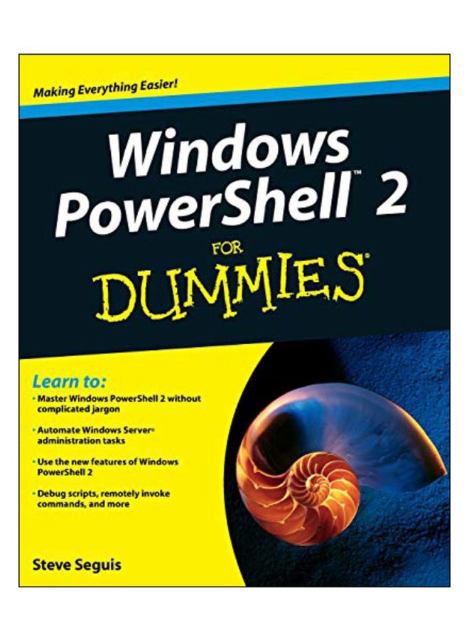 Windows Powershell 2 For Dummies paperback english - 24 Jul 2009 