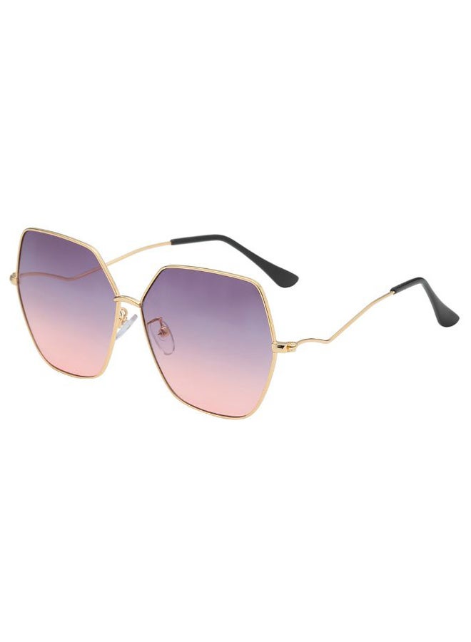 Hexagon Frame Sunglasses - Image 1