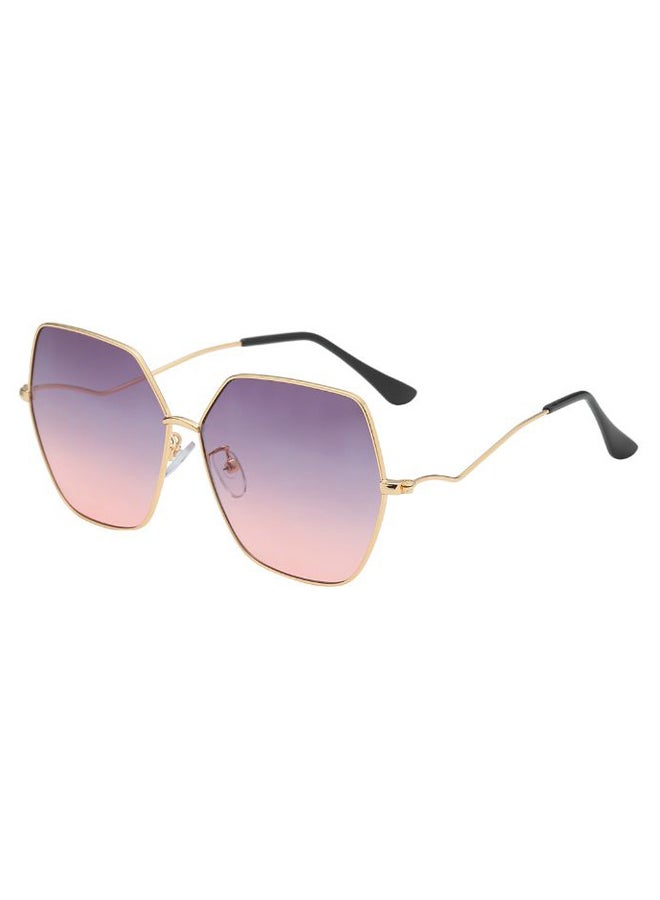 Hexagon Frame Sunglasses - Image 2