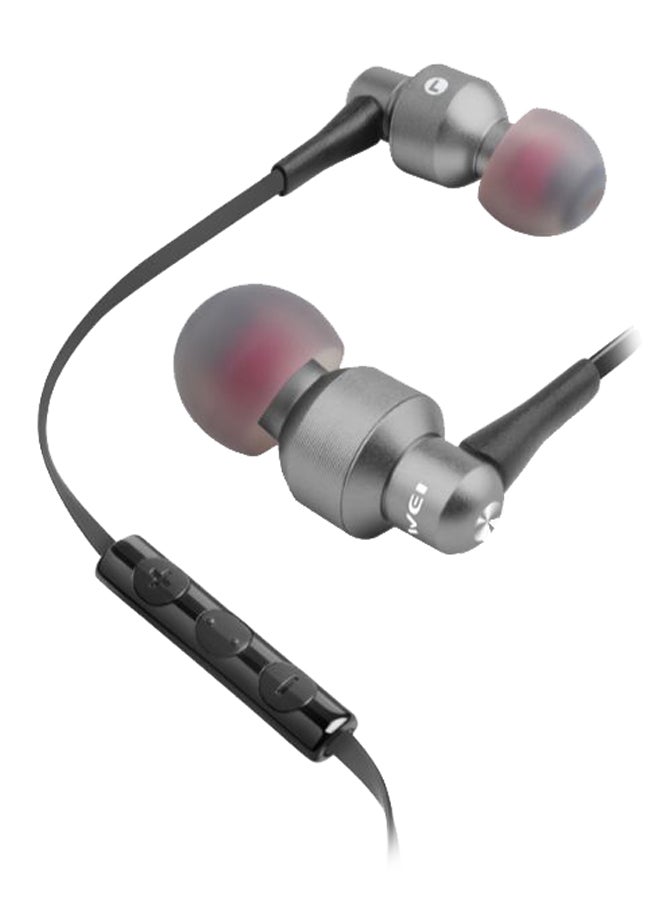 Awei In-Ear Earphone Grey/Black - Image 1