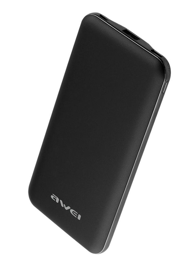 Awei Portable Power Bank Black