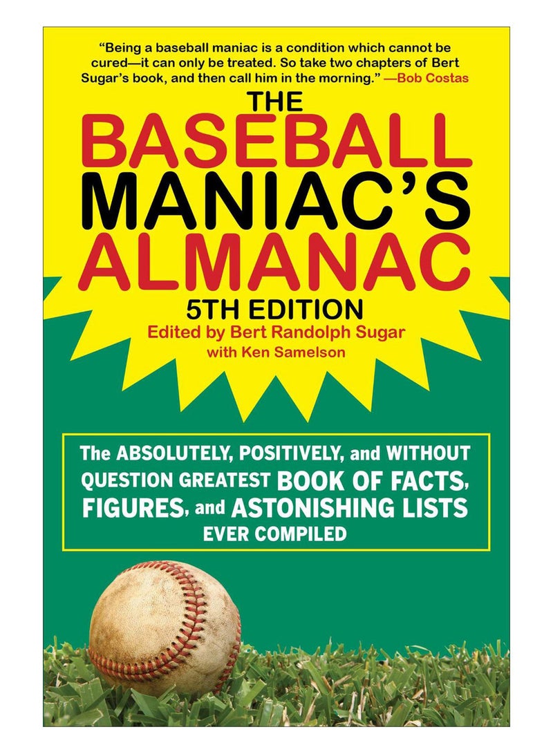 The Baseball Maniac's Almanac paperback english - 7-Mar-2019 