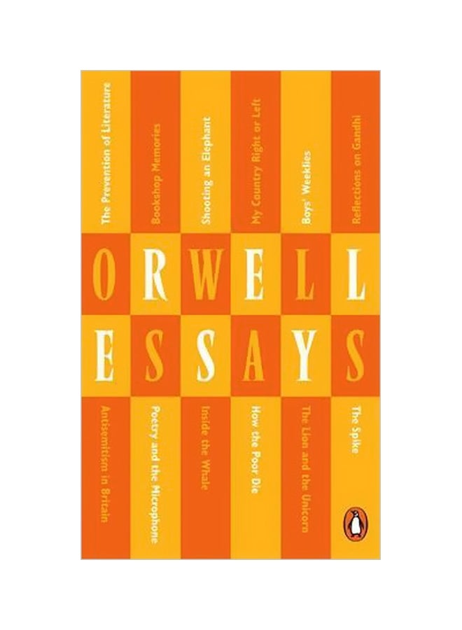 Essays Paperback English by George Orwell - 42284 