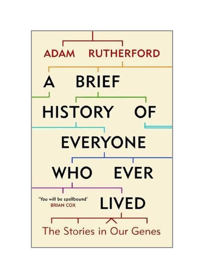 A Brief History Of Everyone Who Ever Lived: The Stories In Our Genes paperback english - 18 April 2018 