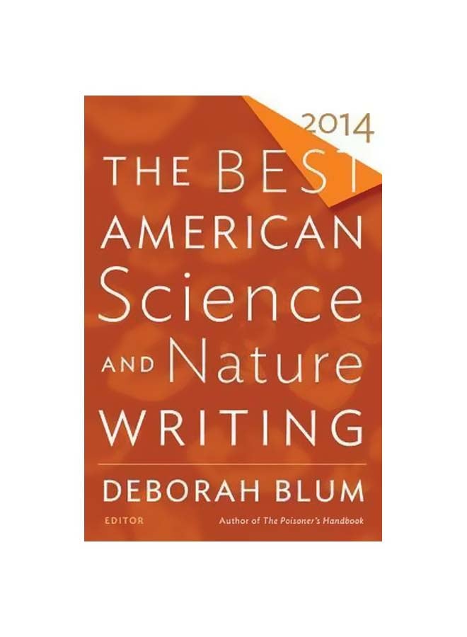 The Best American Science And Nature Writing 2014 paperback english - 01 December 2014 