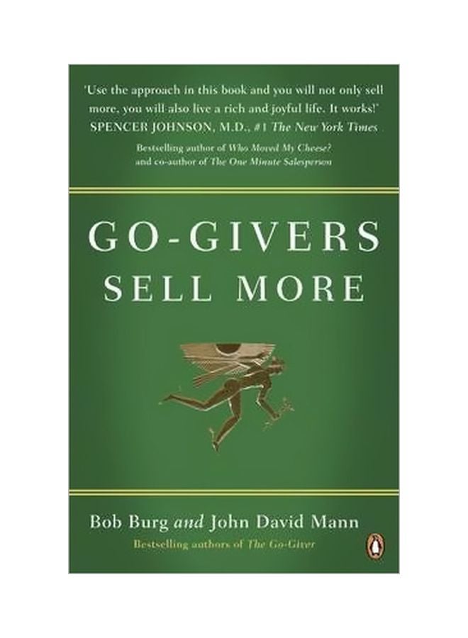 Go-Givers Sell More Paperback English by Bob Burg - 40240 