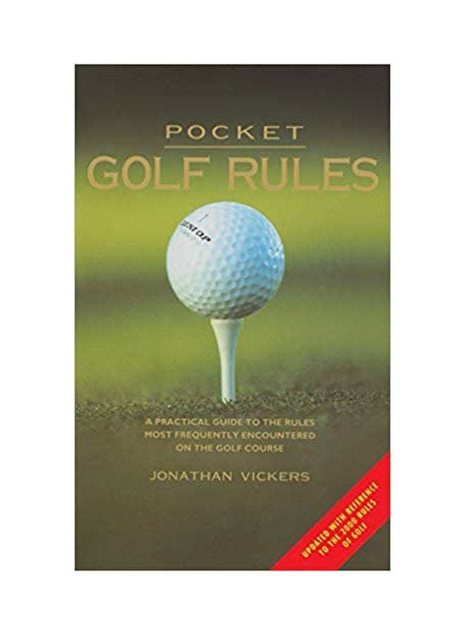 Pocket Golf Rules paperback english - 08 May 2001 - v1561485642/N27152814A_1