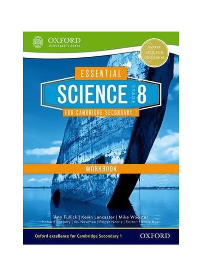 Essential Science Stage 8: For Cambridge Secondary 1 Workbook Paperback English by Kevin Lancaster - 01 November 2014