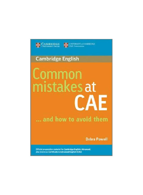 Common Mistakes At CAE: And How To Avoid Them paperback english - 30 April 2005