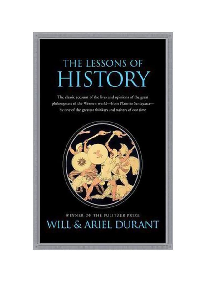 The Lessons of History Paperback English by Will Durant - 40225 