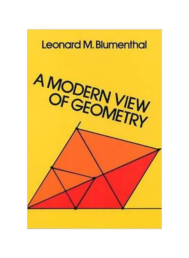 A Modern View Of Geometry paperback english - 19 April 2017