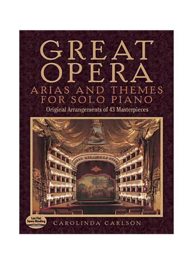 Great Opera: Arias And Themes For Solo Piano paperback english - 20 March 2014