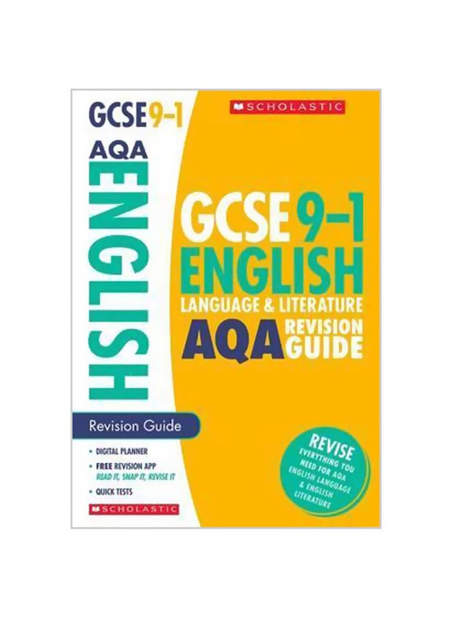 GCSE 9-1 English Language And Literature AQA Revision Guide paperback english - 02 February 2017
