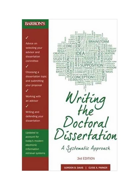 Writing The Doctoral Dissertation: A Systematic Approach paperback english - 15 October 2012