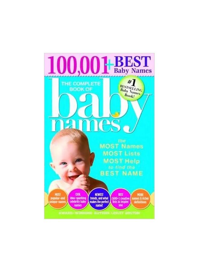 Complete Book Of Baby Names Paperback English by Lesley Bolton - 01 March 2013 