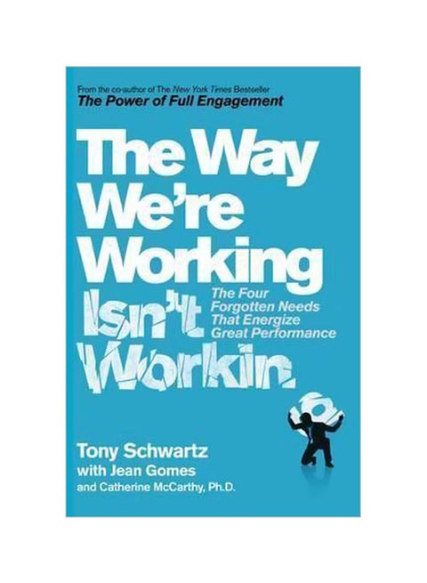 The Way We're Working Isn't Working paperback english - 21 April 2016