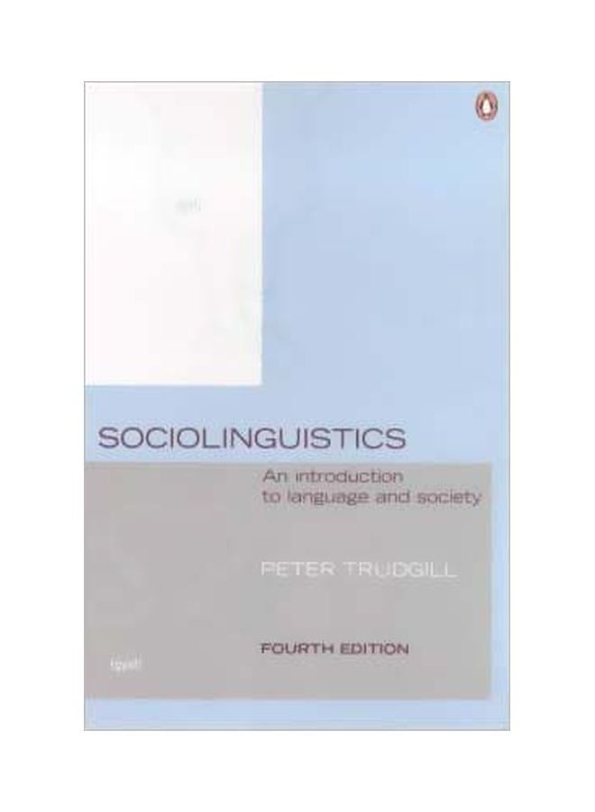null - Sociolinguistics: An Introduction To Language And Society Paperback English by Peter Trudgill - 40129 - Image 1
