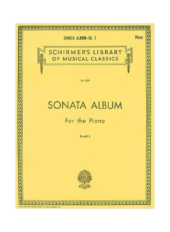 Sonata Album For The Piano: Book 1 Paperback English by Hal Leonard Publishing Corporation - 01 November 1986