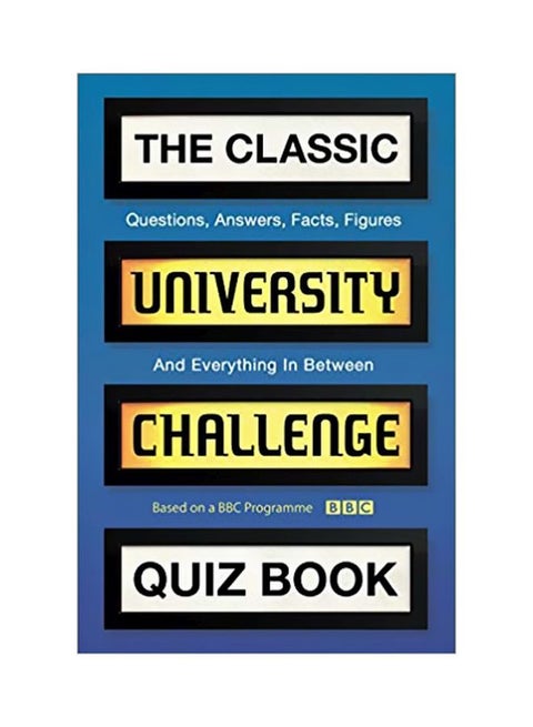 The Classic University Challenge Quiz Book paperback english - 01 October 2018