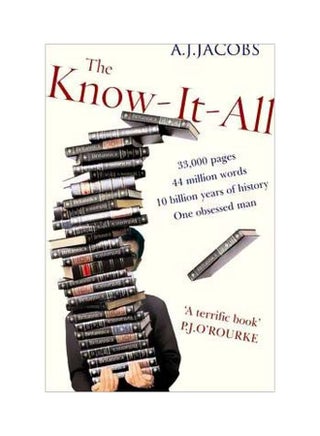 The Know-It-All Paperback English by A. J. Jacobs - 38750 - v1561487124/N27164531A_1