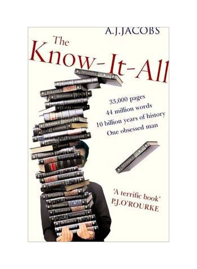The Know-It-All Paperback English by A. J. Jacobs - 38750
