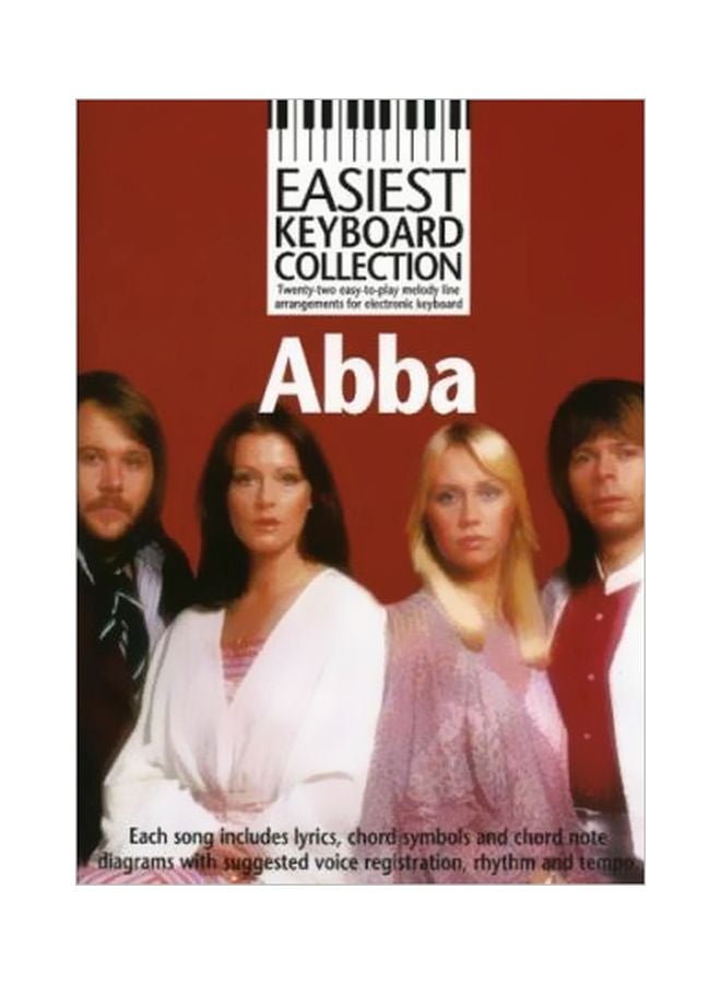 Easiest Keyboard Collection: Abba paperback english - 08 September 1999