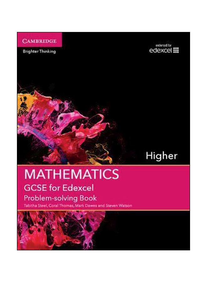 Higher Mathematics : GCSE For Edexcel Problem-Solving Book Paperback English by Tabitha Steel - 31 October 2015