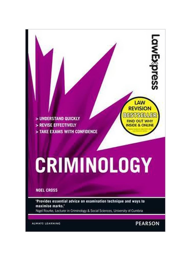 Law Express: Criminology paperback english - 02 August 2012 