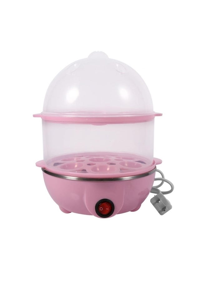 Double-Layer Electric Eggs Boiler Cooker Pink 6x6x8.7inch  - Image 3