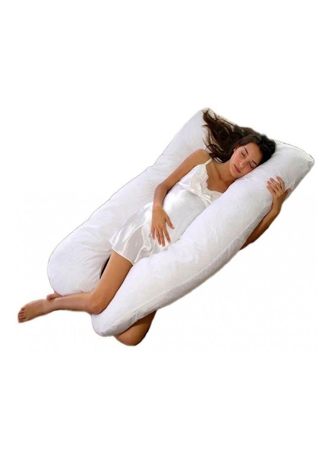 Comfort Maternity Pillow Cotton White 120x80cm - Image 2