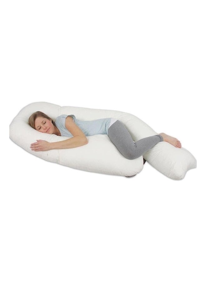 Comfort Maternity Pillow Cotton White 120x80cm - Image 3