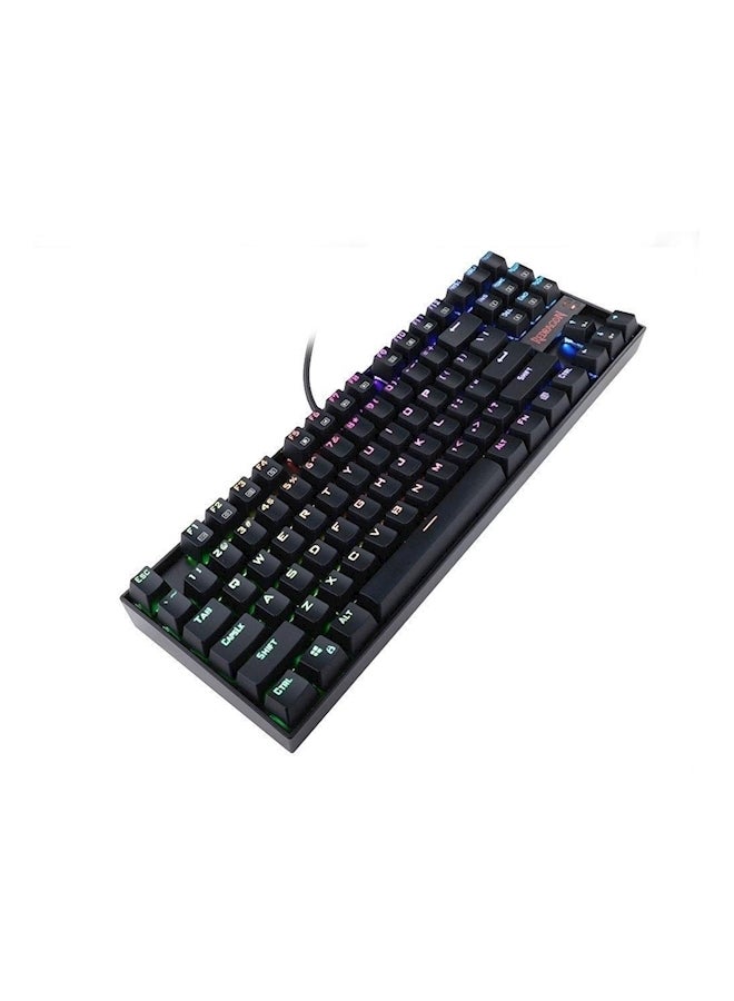 ريدراجون - لوحة مفاتيح كومارا Rgb الميكانيكية للألعاب بـ 87 مفتاحاً وإضاءة خلفية زرقاء طراز K552 - Image 1