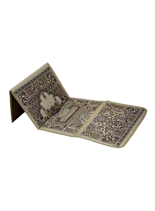 ماركة غير محددة - سجادة الصلاة الطبية ومسند الظهر 2 في 1 بني - Image 1