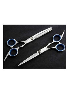 Generic Professional Hair Cutting Scissors Set Black/Silver/Pink  - Image 3