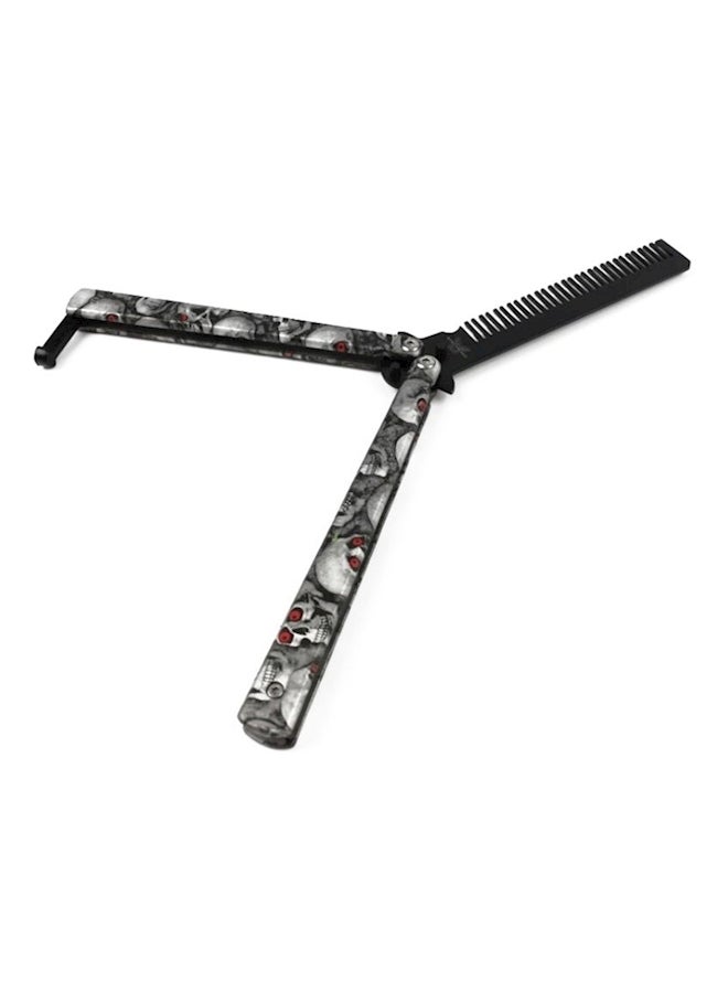 Generic Butterfly Comb Style Knife Trainer Tool Grey/Black - Image 3