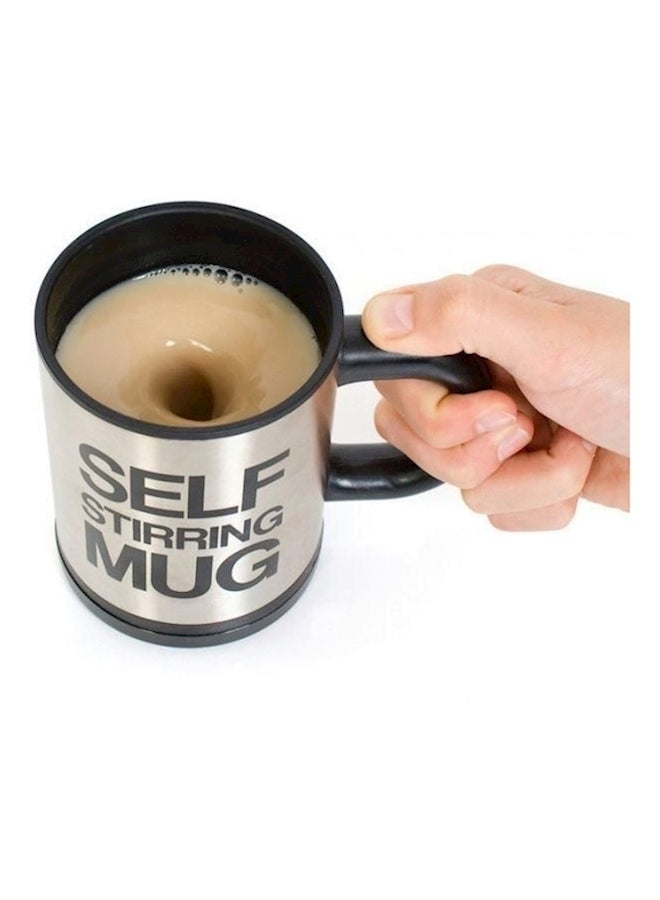 يوب فان قدح التقليب التلقائي سيلف ستيرنج أسود/ فضي - Image 2