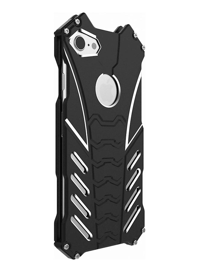 R-JUST Protective Case Cover For Apple iPhone 8 Black - Image 1